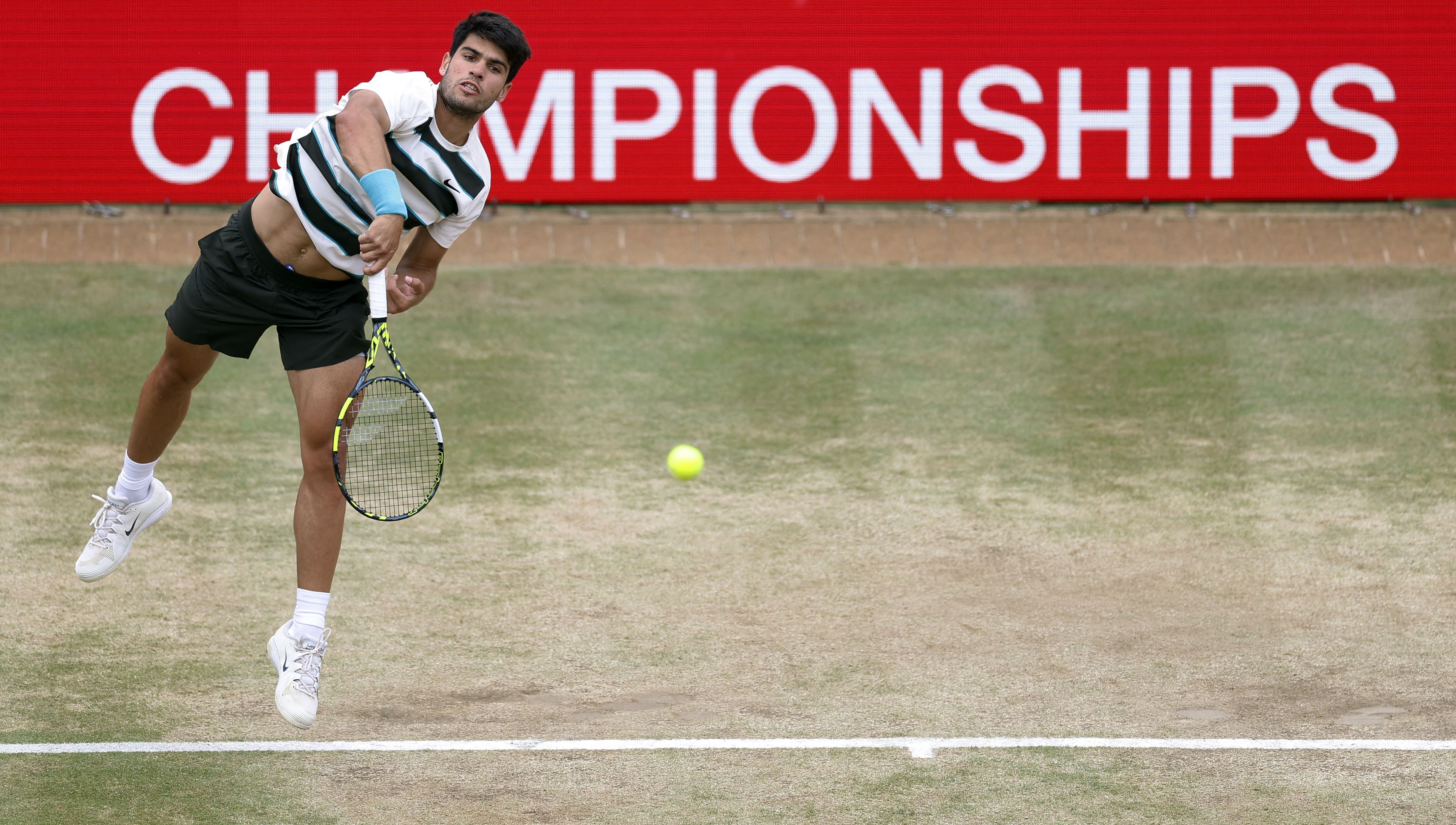 德国网球队强势日本网球队，阿尔卡拉斯制霸全场