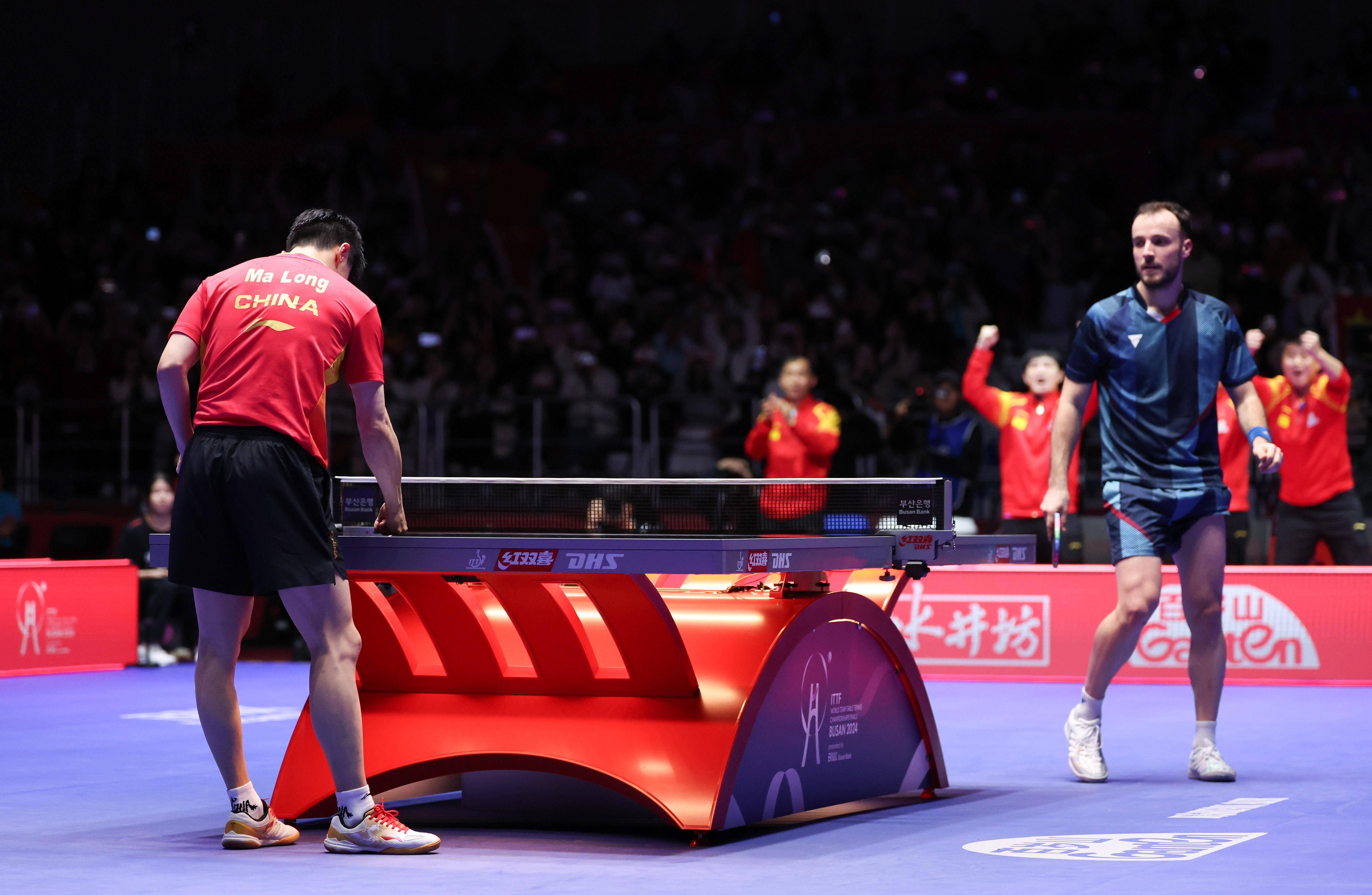 奥地利乒乓球队险胜德国乒乓球队，马龙高光表现的简单介绍